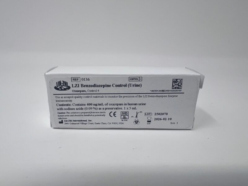 Benzodiazepine Contril IV (oxazepam 400)