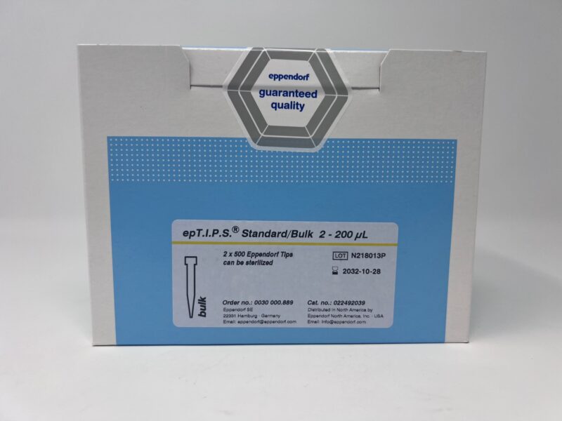 Pipette Tips, 2-200 uL, Bulk 2 bags/500