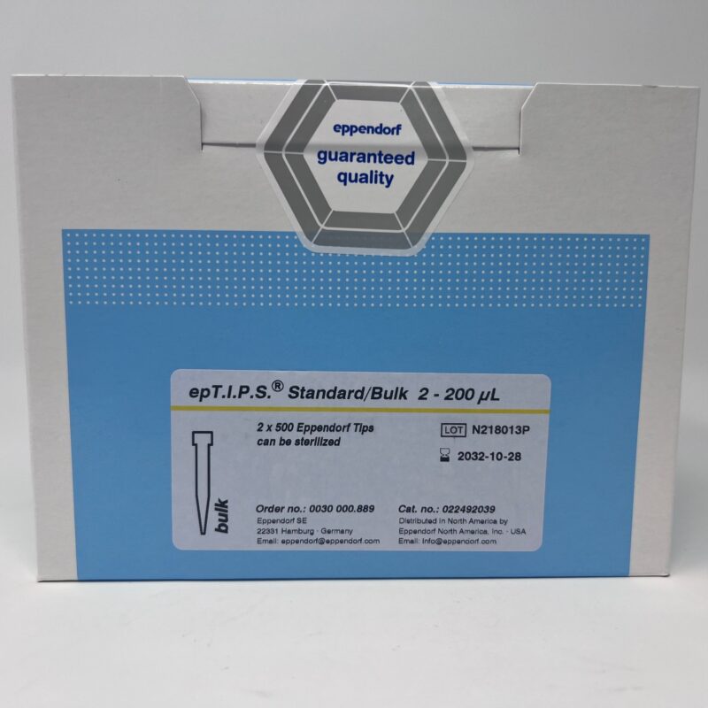 Pipette Tips, 2-200 uL, Bulk 2 bags/500