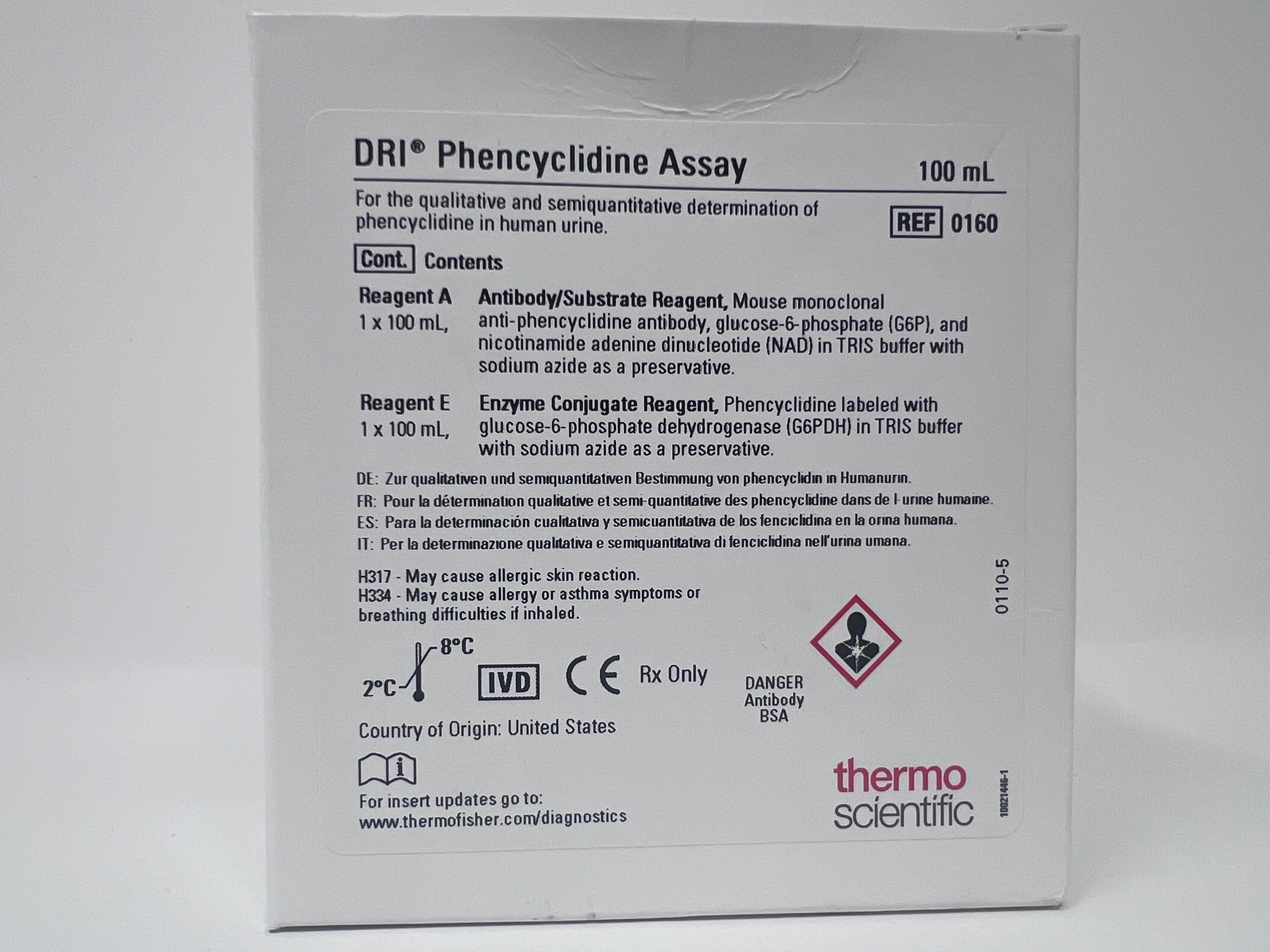 Thermofisher Phencyclidine 100mL 100 mL