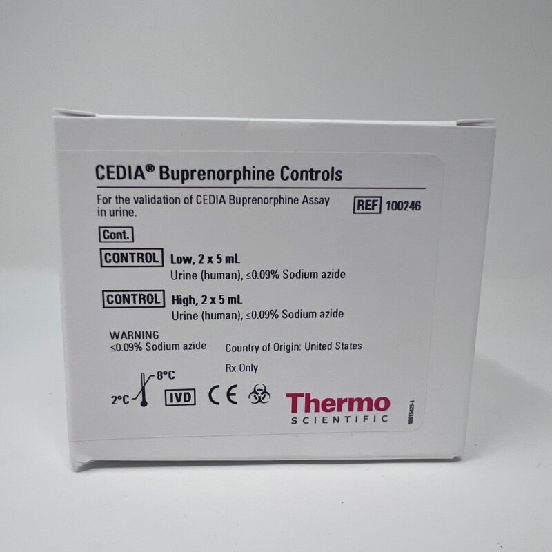 Buprenorphrine Control set 2x5ml