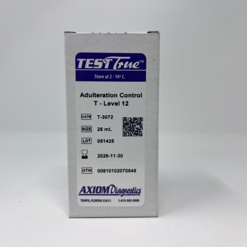 T-LEVEL 12 CONTROL 25 ML: PH 3.6, SG 1.017, OXID 260 MG/L (AXIOM)