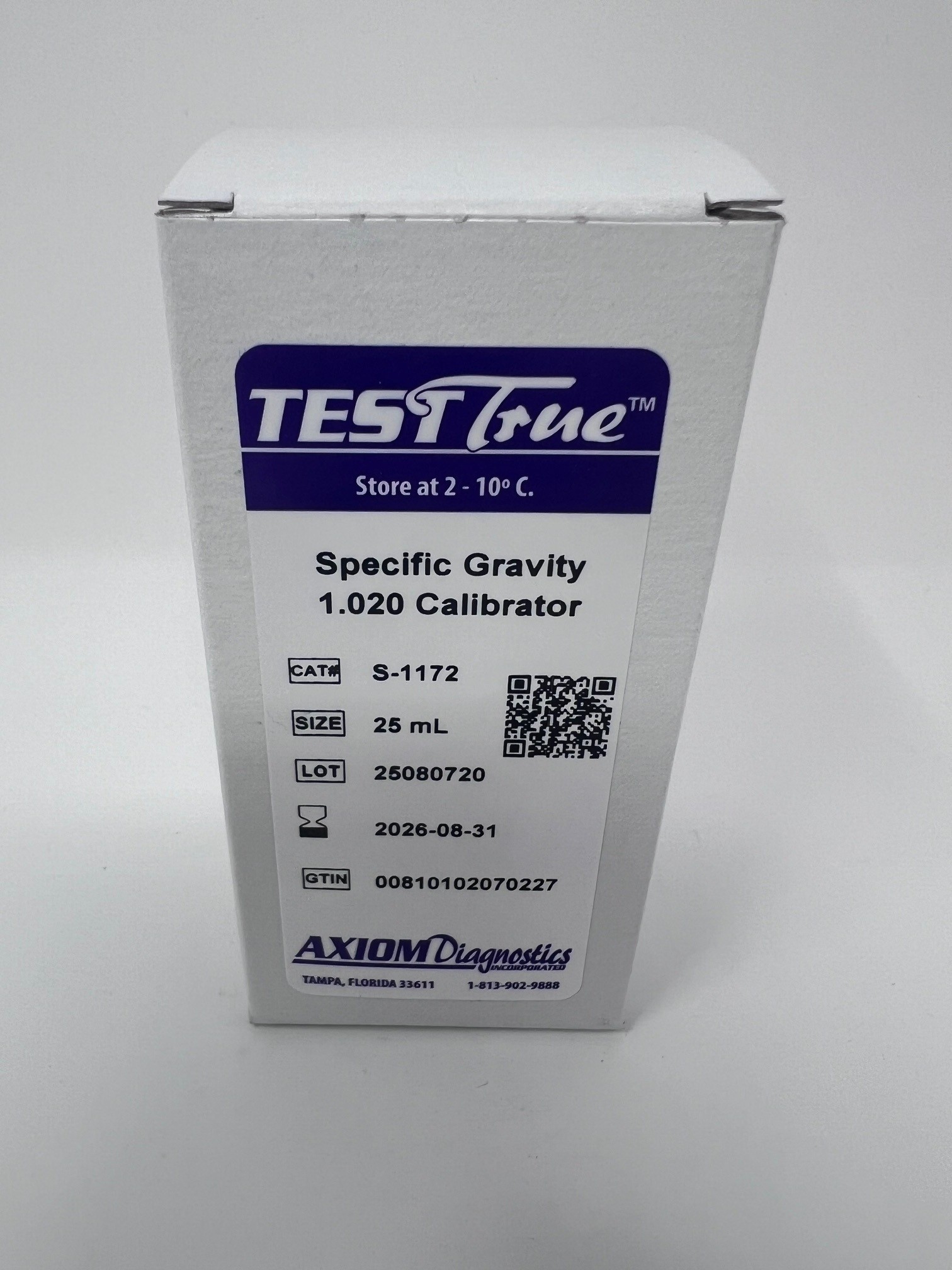 1.020 Specific Gravity Calibrator Axiom