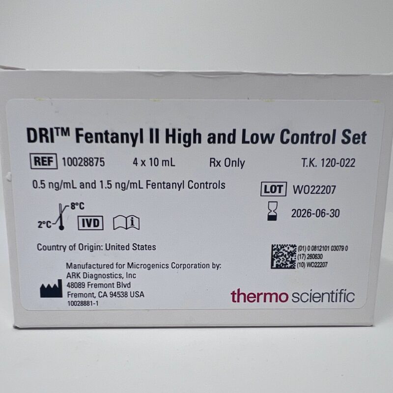 DRI Fentanyl II Control Set