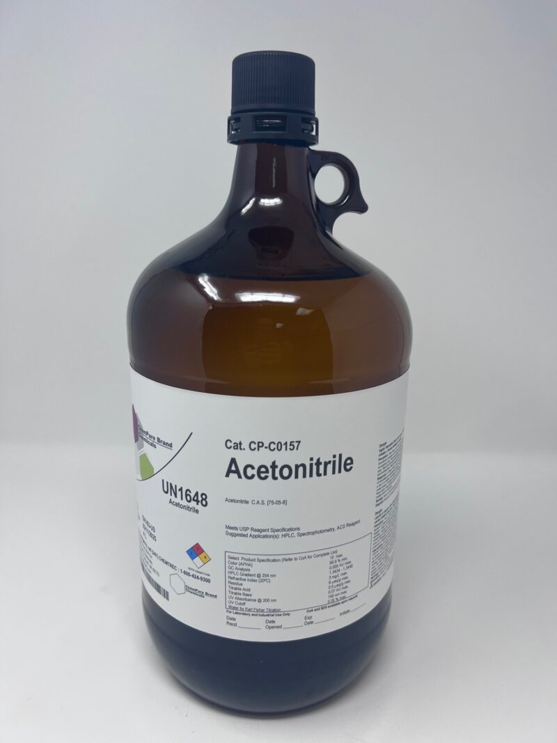 4L Acetonitrile HPLC Grade qty-1