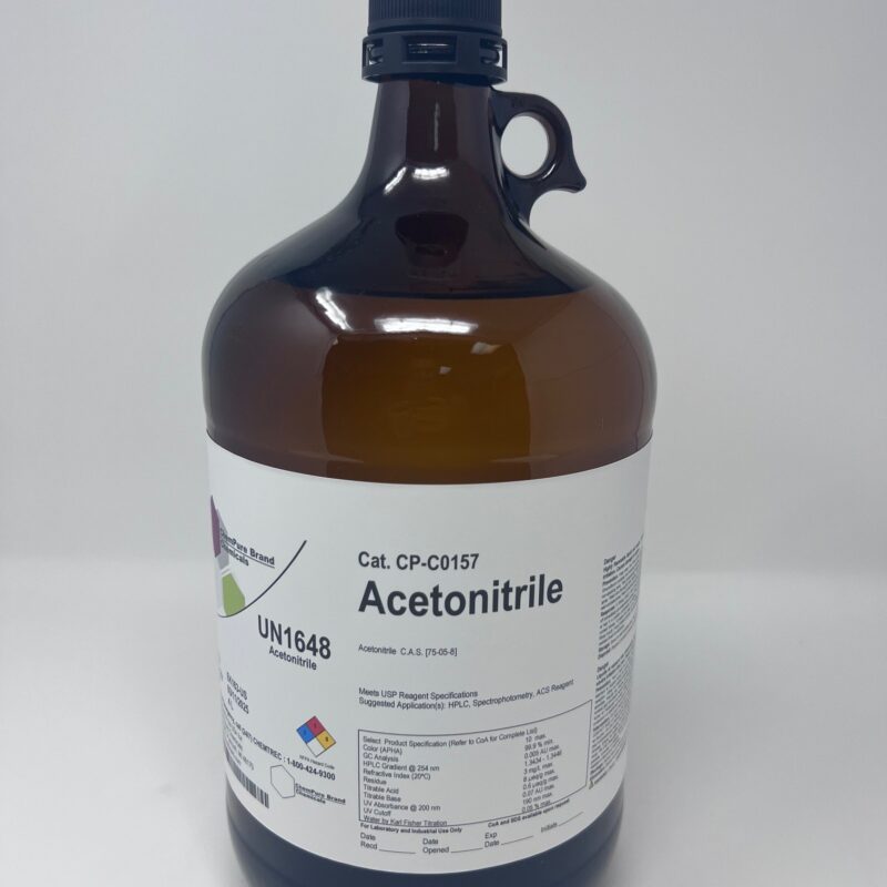 4L Acetonitrile HPLC Grade qty-1