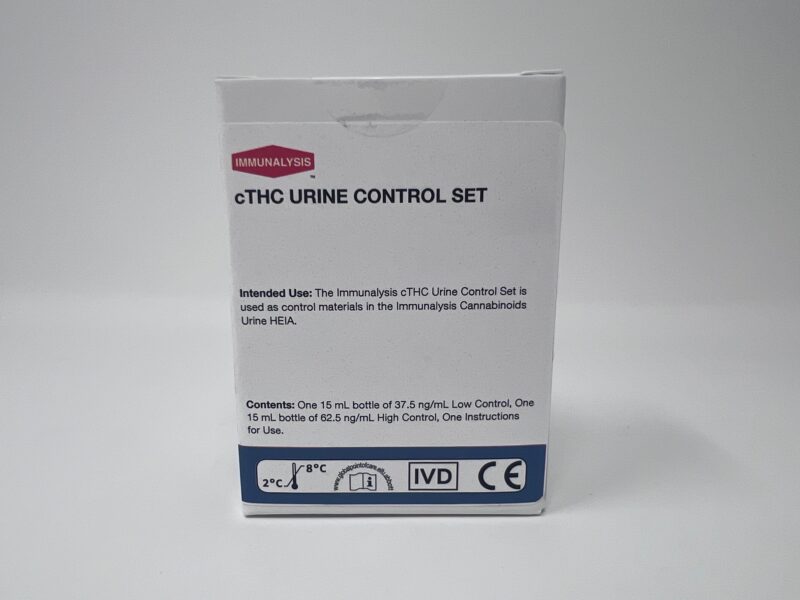 37.5 and 62.5 ng/mL CTHC Urine Control Set
